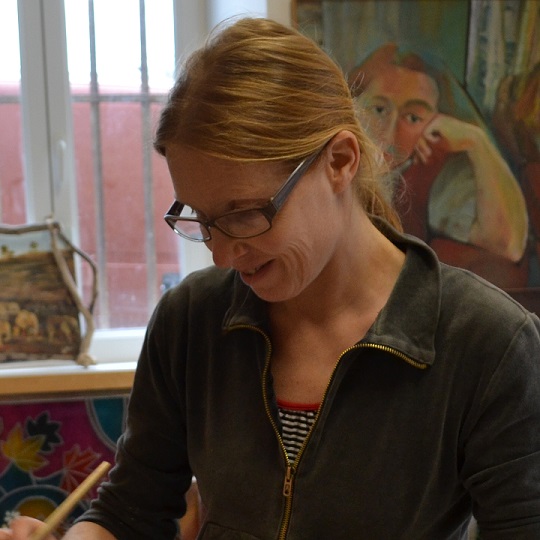 portrait de l'artiste